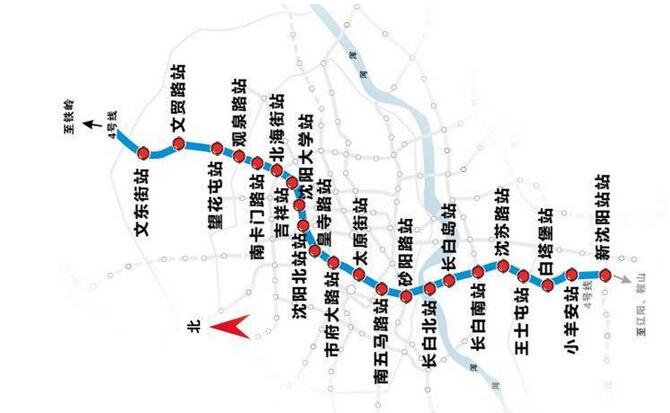 沈陽地鐵6號線最新線路圖及其影響