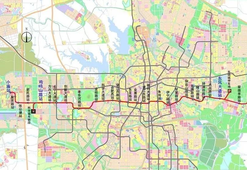 合肥地鐵8號(hào)線最新線路圖及其影響分析